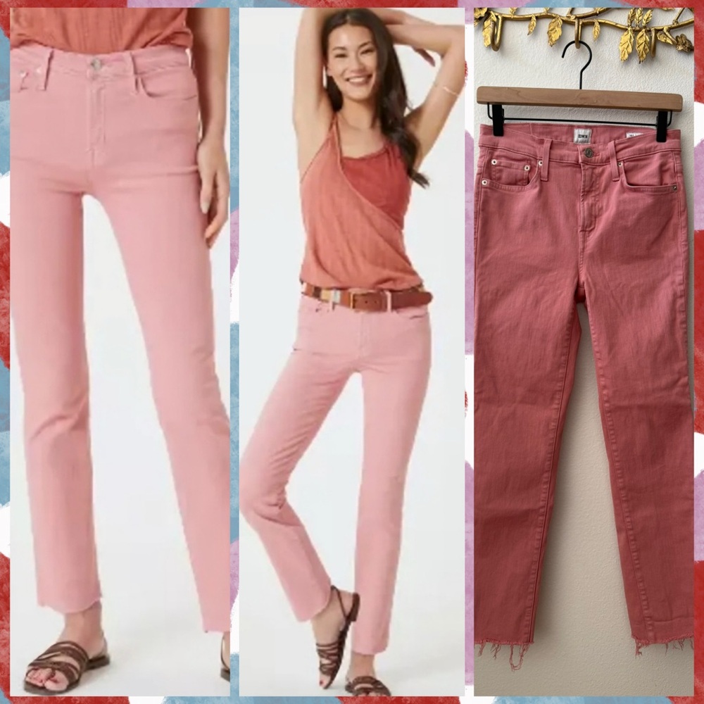 Edwin Bree Slim Straight, Petal wash, size 26